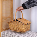 Basket with Lid Lidded Handwoven | Kelmera