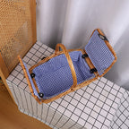 Basket with Lid Lidded Handwoven | Kelmera