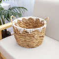 Basket with Macrame Accents | Kelmera