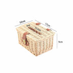 Basket with Practical Folding Mechanism and Leather Details | Kelmera