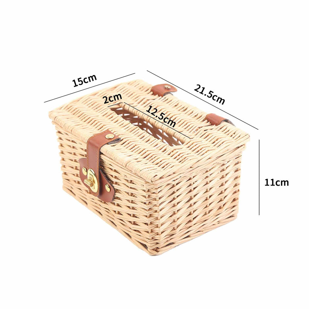 Basket with Practical Folding Mechanism and Leather Details | Kelmera