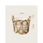 Basket with Round Cutout | Kelmera