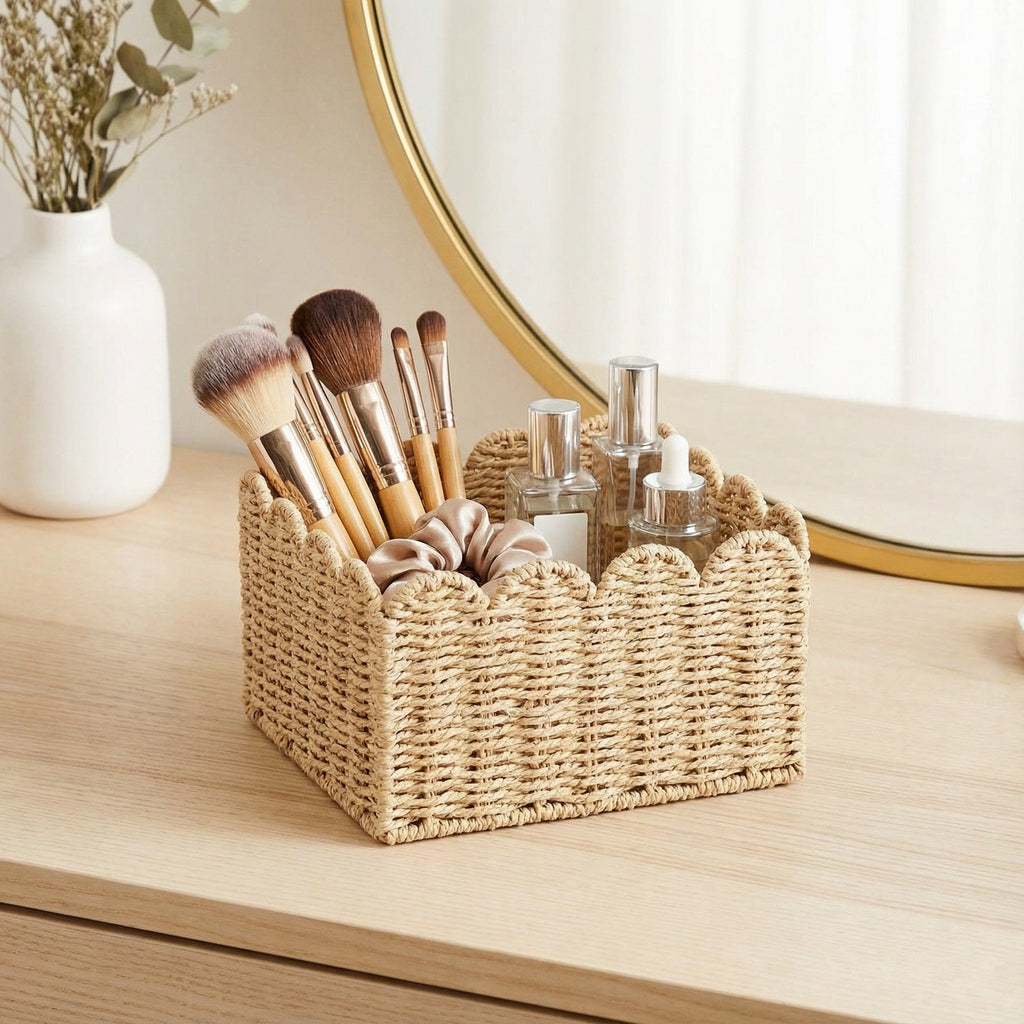 Basket with Wave Edge | Kelmera