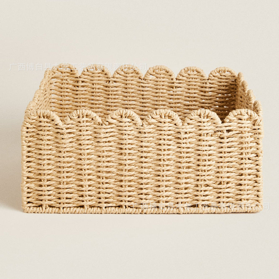 Basket with Wave Edge | Kelmera