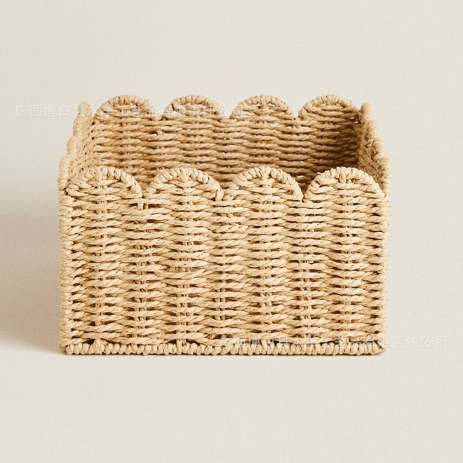 Basket with Wave Edge | Kelmera