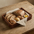 Basket Woven Natural Fiber Soft Textile | Kelmera
