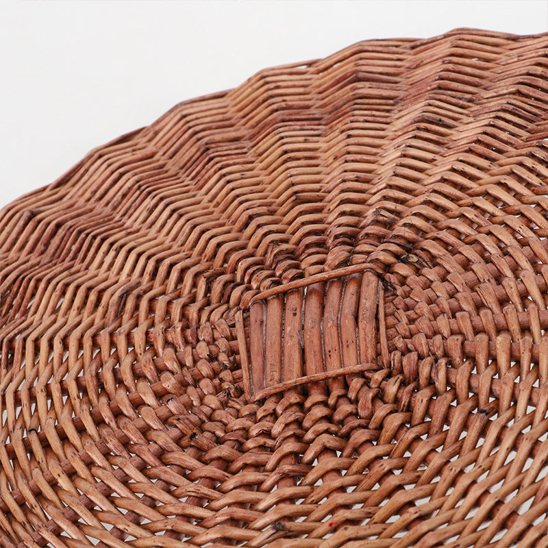 Bast Basket Woven Natural Fiber Soft Textile | Kelmera