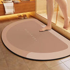 Bath Mat Cyan Gray | Kelmera