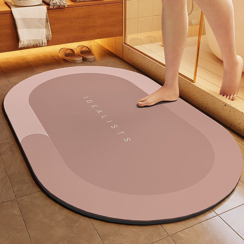 Bath Mat Cyan Gray | Kelmera