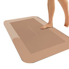 Bath Mat Cyan Gray | Kelmera