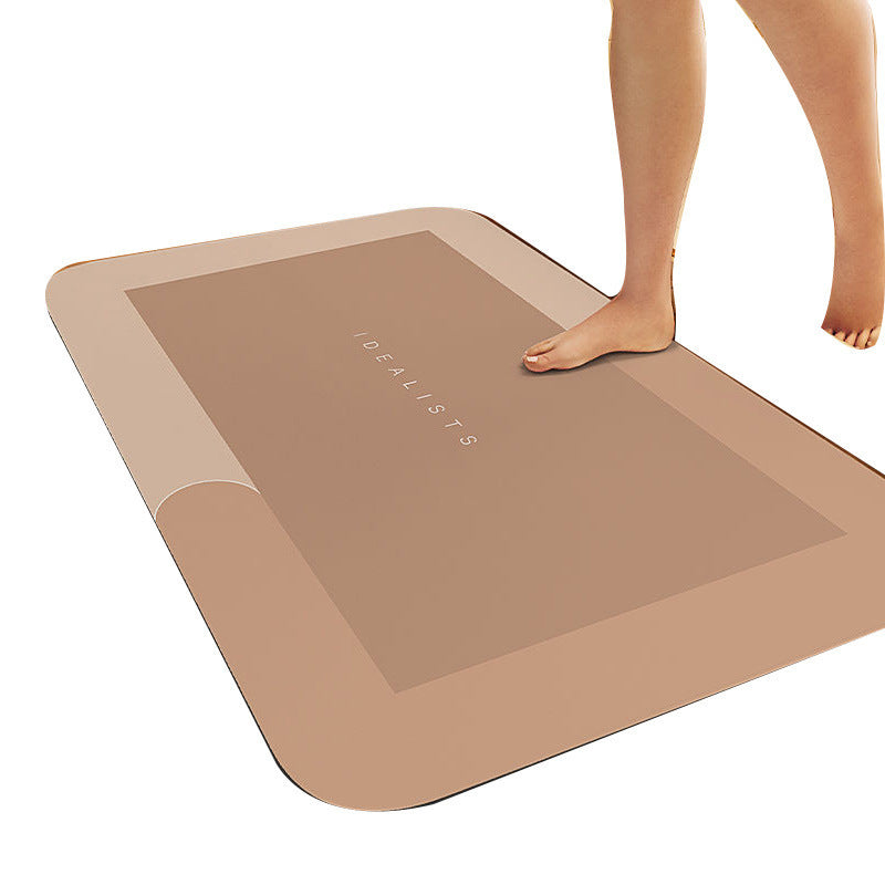 Bath Mat Cyan Gray | Kelmera