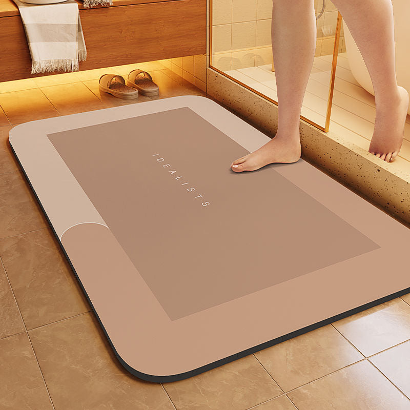 Bath Mat Cyan Gray | Kelmera
