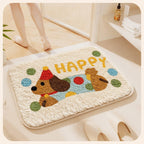 Bath Mat Soft Textile Non Slip | Kelmera