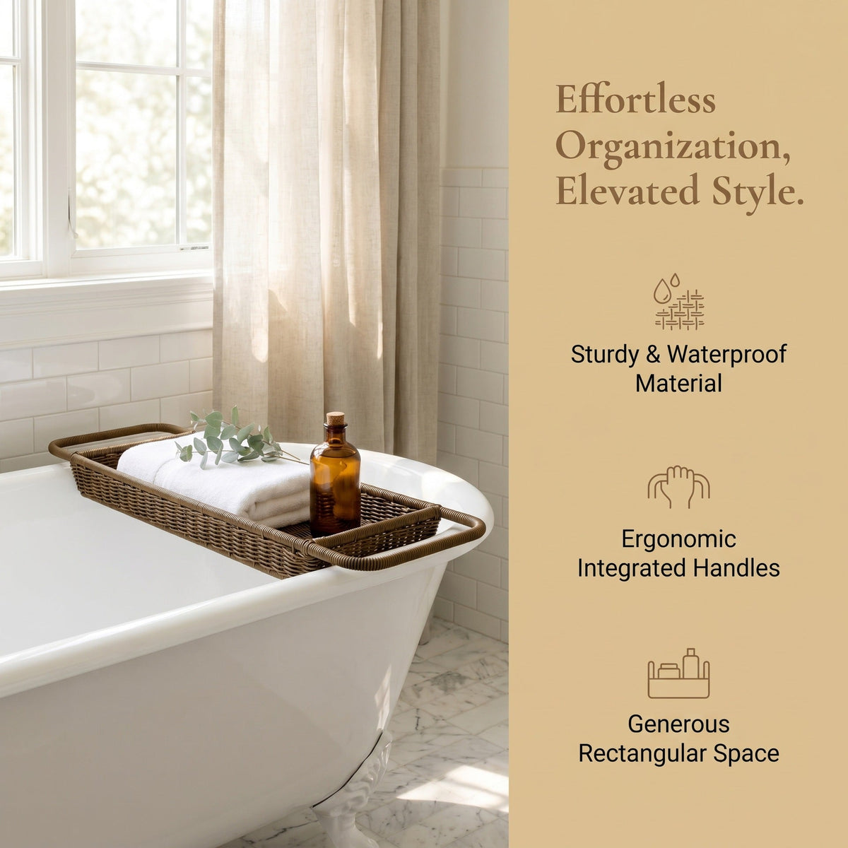 Bathroom Organizer Storage Containers | Kelmera