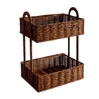 Bathroom Shelf Entirely made of Rattan | Kelmera