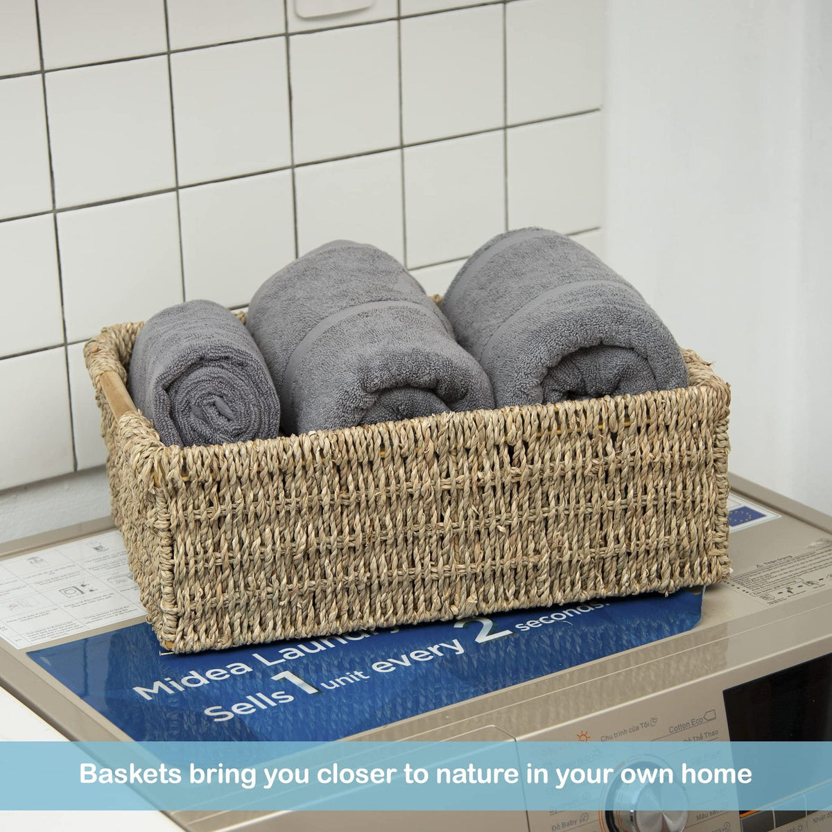 Bathroom Storage Basket | Kelmera