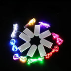 Battery-Operated LED Copper Wire Fairy Lights Set with Plug Battery Pack | Kelmera