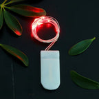 Battery-Operated LED Copper Wire Fairy Lights Set with Plug Battery Pack | Kelmera