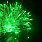 Battery-Operated LED Copper Wire Fairy Lights Set with Plug Battery Pack | Kelmera