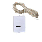 Battery-Operated LED Copper Wire Fairy Lights Set with Plug Battery Pack | Kelmera