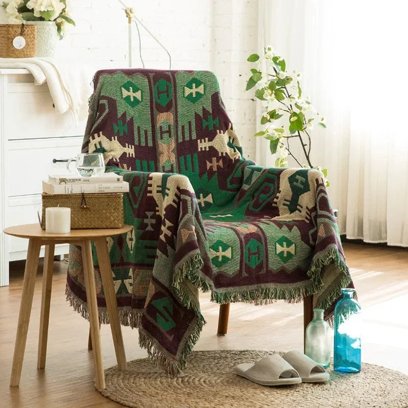 Belsoda Woven Throw Blanket