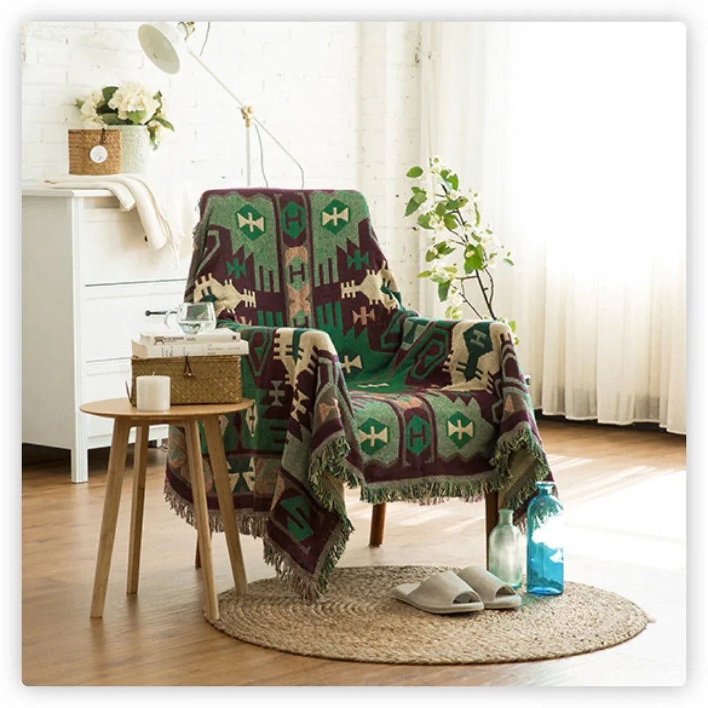 Belsoda Woven Throw Blanket