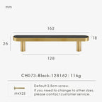 Belvane Brass & Cow Leather Handle
