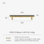 Belvane Brass & Cow Leather Handle