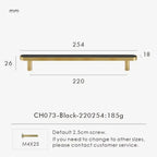 Belvane Brass & Cow Leather Handle