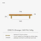 Belvane Brass & Cow Leather Handle