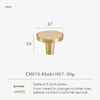Belvane Brass & Cow Leather Handle