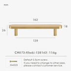 Belvane Brass & Cow Leather Handle