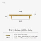 Belvane Brass & Cow Leather Handle