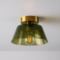 Belvane Glass Ceiling Light
