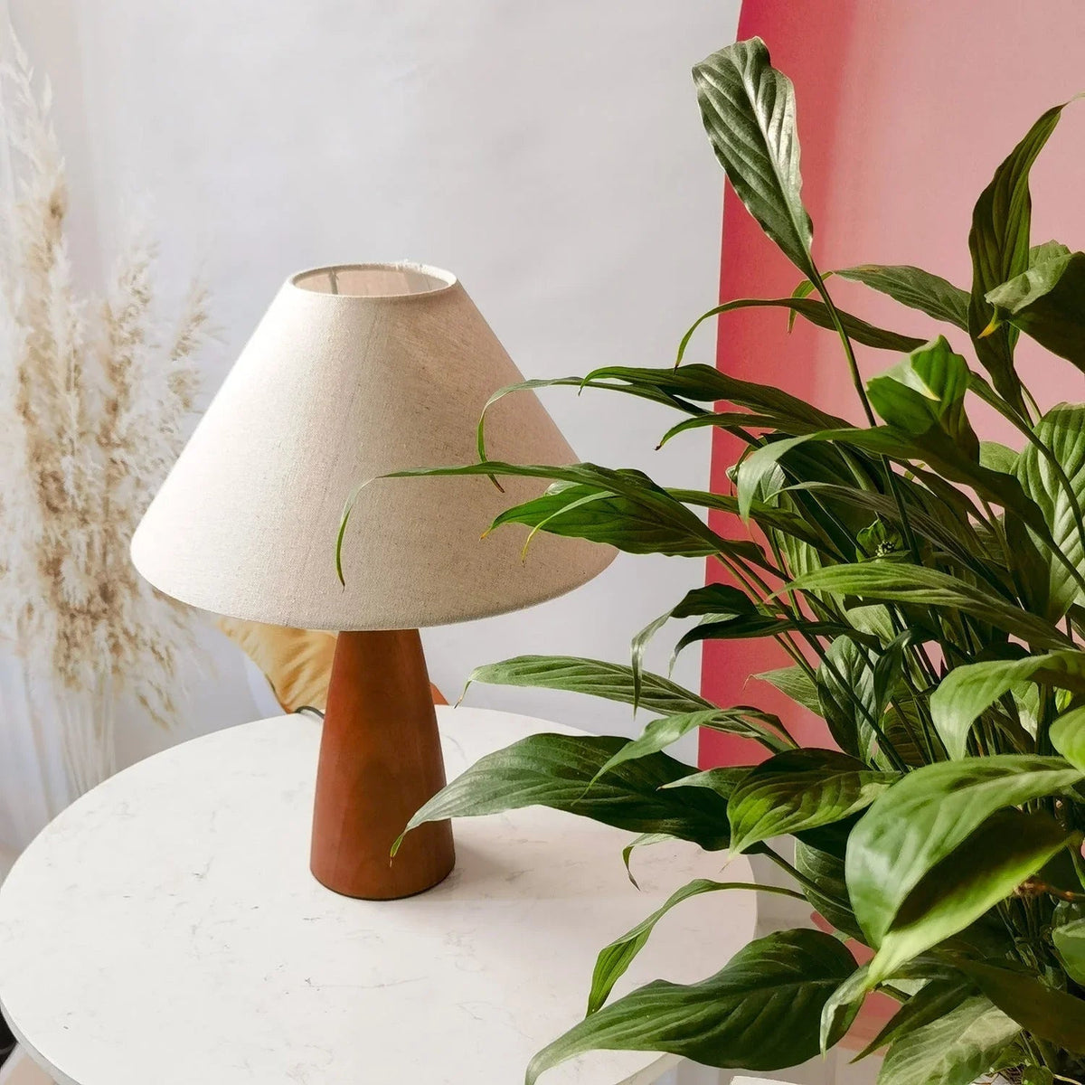 Bernara Solid Wood Table Lamp