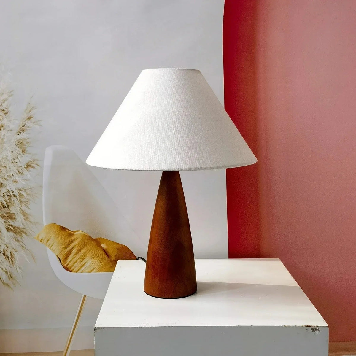 Bernara Solid Wood Table Lamp