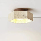 Bernara Travertine Ceiling Lamp