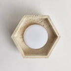 Bernara Travertine Ceiling Lamp