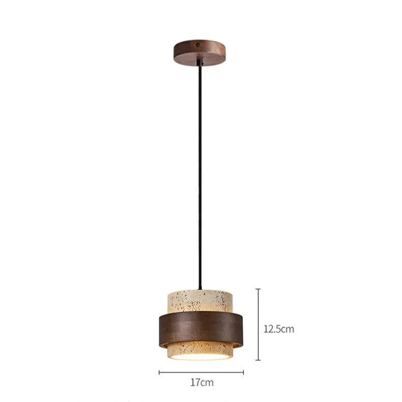 Bersella Travertine Pendant Lamp