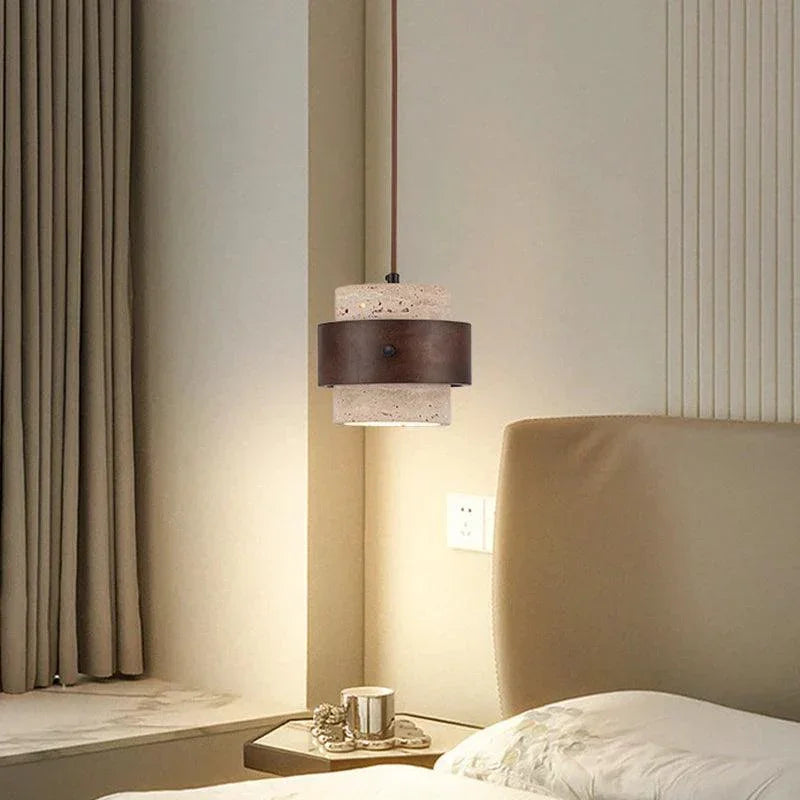 Bersella Travertine Pendant Lamp