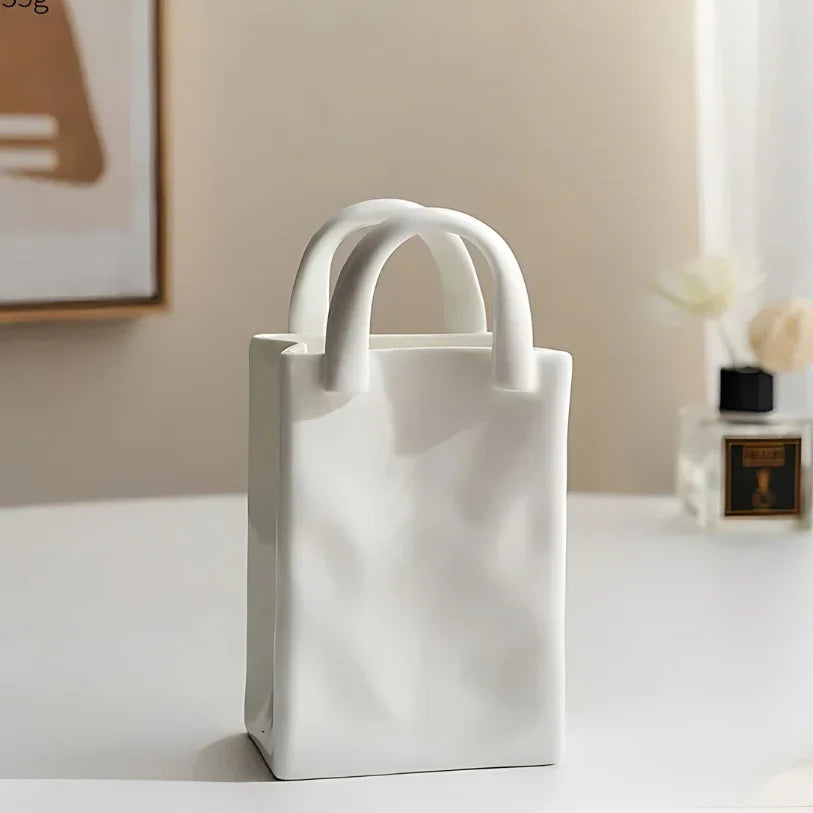 Berstando Ceramic Handbag Vase