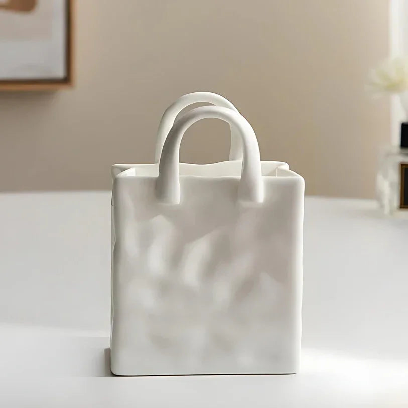 Berstando Ceramic Handbag Vase
