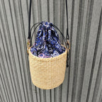 Bohemian Chic Woven Basket Bag | Kelmera