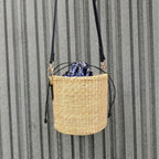 Bohemian Chic Woven Basket Bag | Kelmera