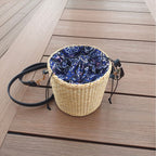 Bohemian Chic Woven Basket Bag | Kelmera