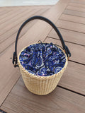 Bohemian Chic Woven Basket Bag | Kelmera