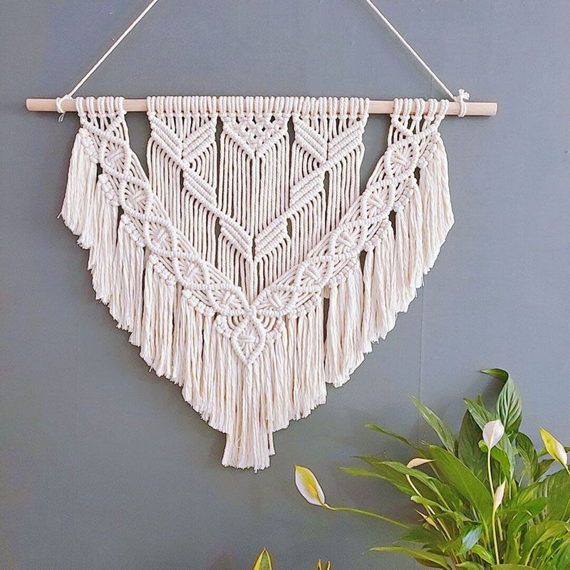 Bohemian Macrame Fringe Wall Hanging | Kelmera