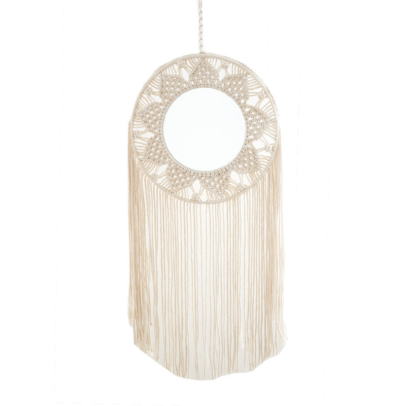 Bohemian Macrame Hanging Mirror | Kelmera