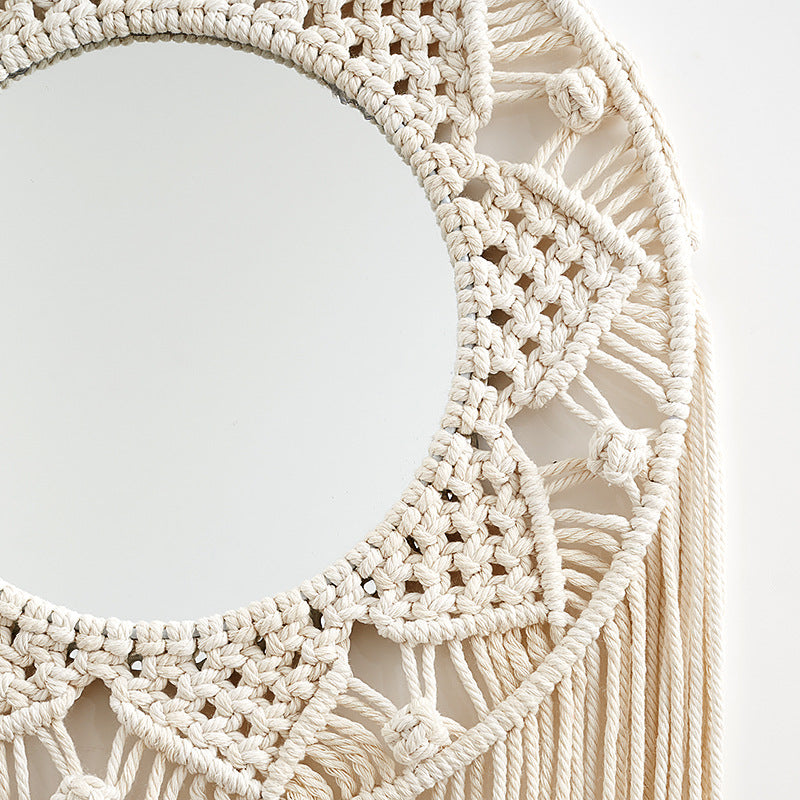 Bohemian Macrame Hanging Mirror | Kelmera