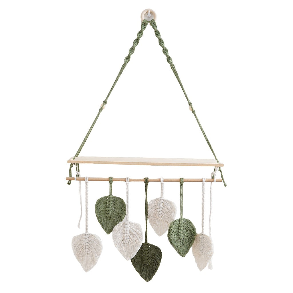 Bohemian Macrame Hanging Shelf | Kelmera